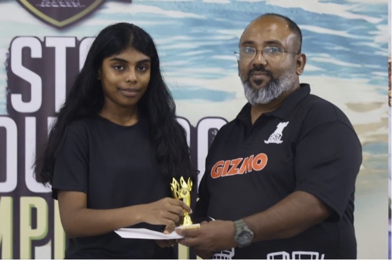 [Best Female Player] Aishath Zaara Shimad